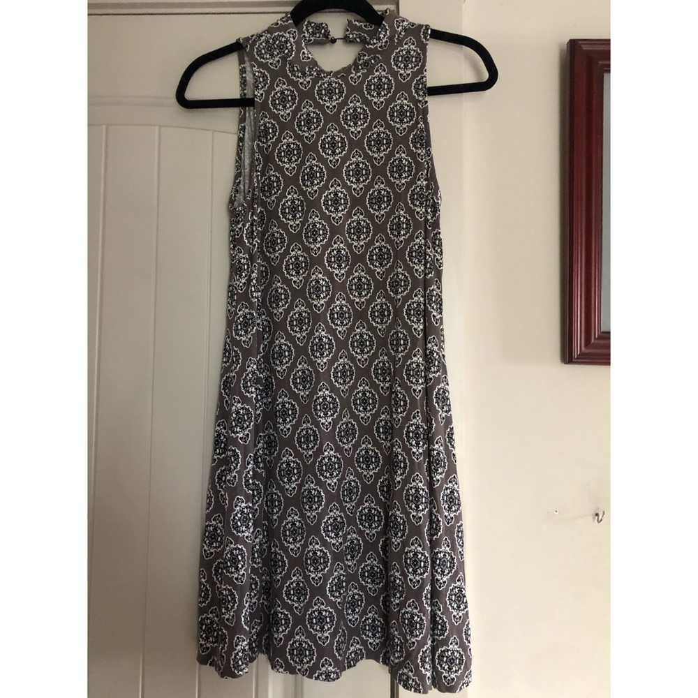 High Neck Dress